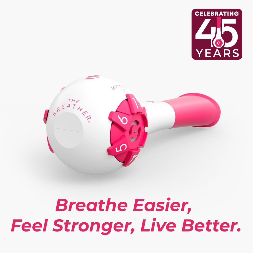 The Breather Pink detalle del regulador de resistencia para progresar