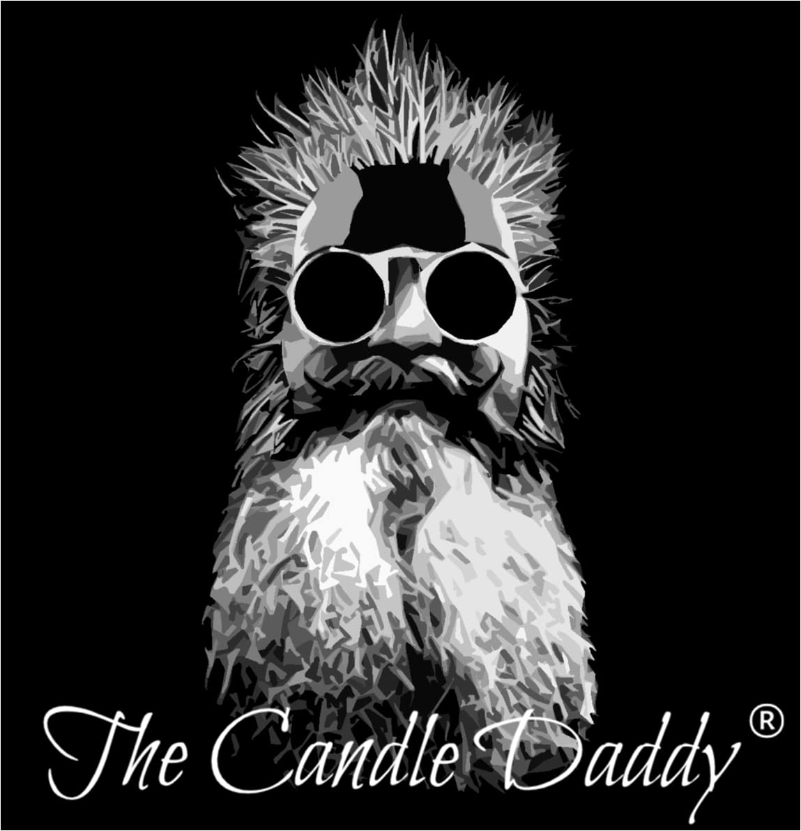 The Candle Daddy contenidos etiquetados mostrando nombres y aromas