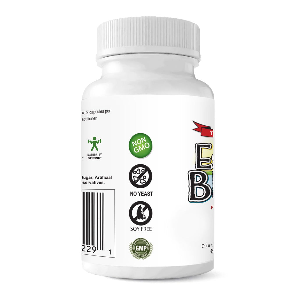 The Delgado Protocol estroblock pro etiqueta nutricional legible mostrando dosis