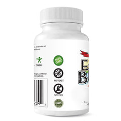 The Delgado Protocol estroblock pro etiqueta nutricional legible mostrando dosis