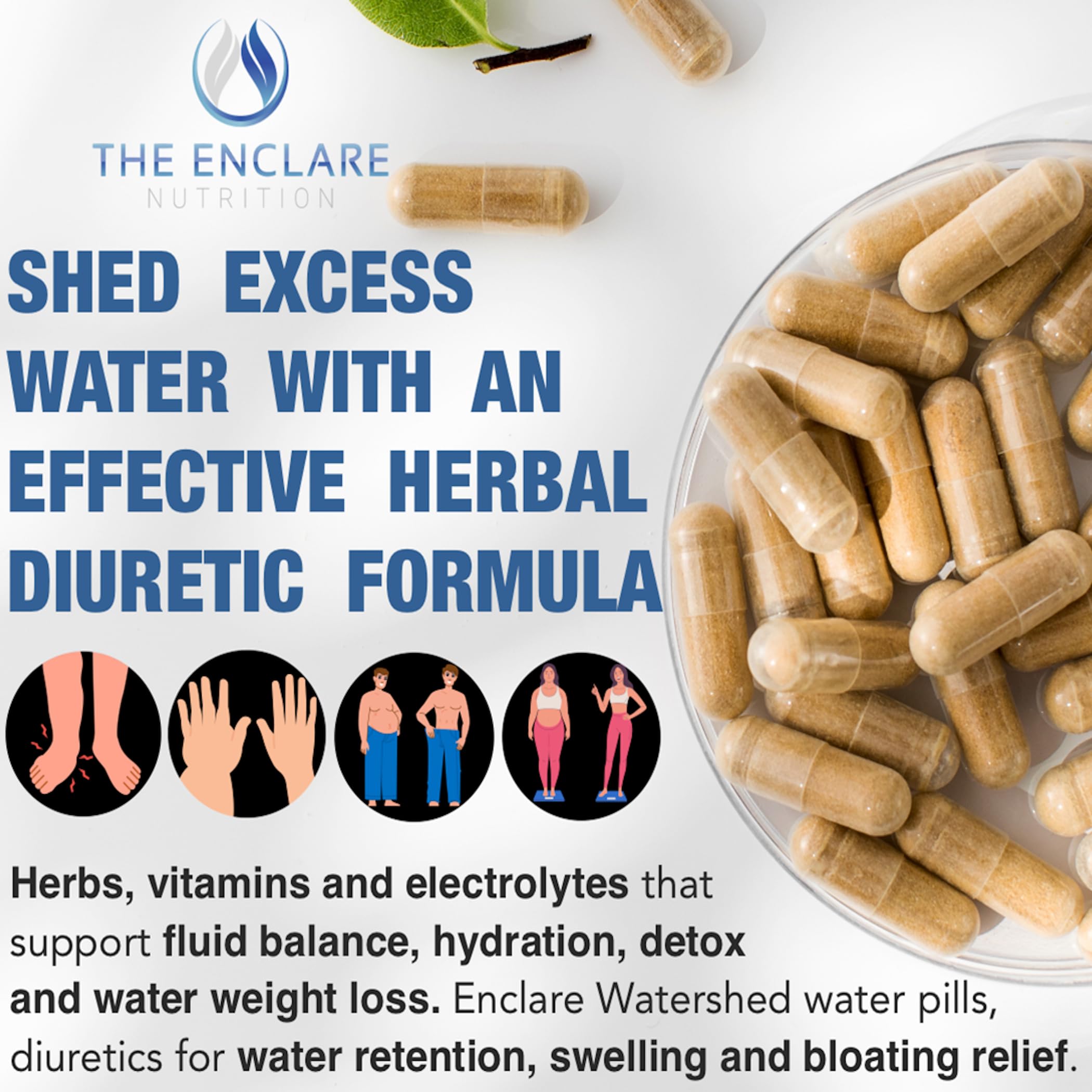 THE ENCLARE NUTRITION bote en mano para apreciar escala y dosis diaria