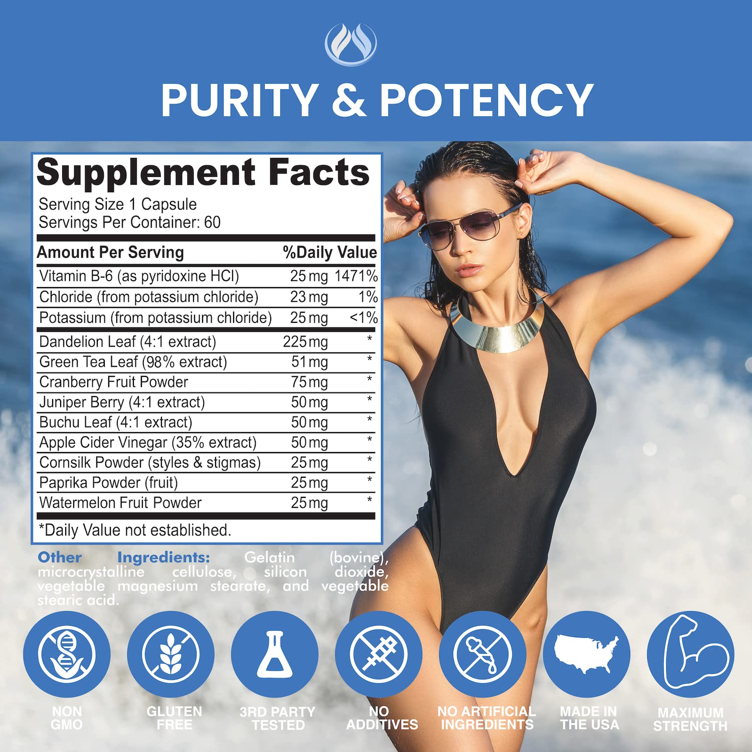 THE ENCLARE NUTRITION etiqueta con lista de ingredientes y detalles de formulación