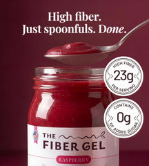 The Fiber Gel cuchara con porción, conveniente para consumo directo