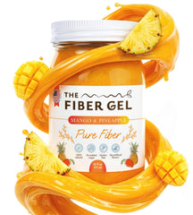 The Fiber Gel frasco frontal muestra etiqueta clara y beneficio práctico