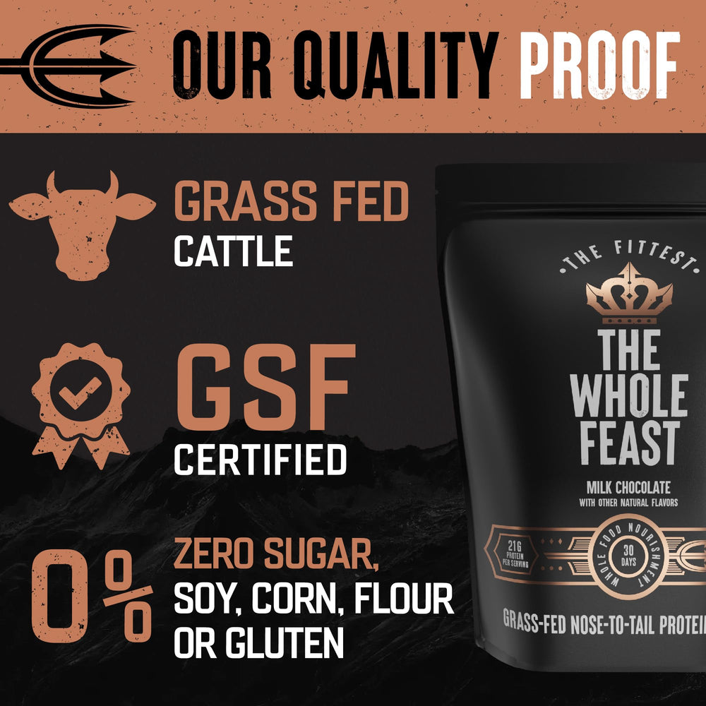 The Fittest Ever cuchara con porción para comparar tamaño y dosificación recomendada