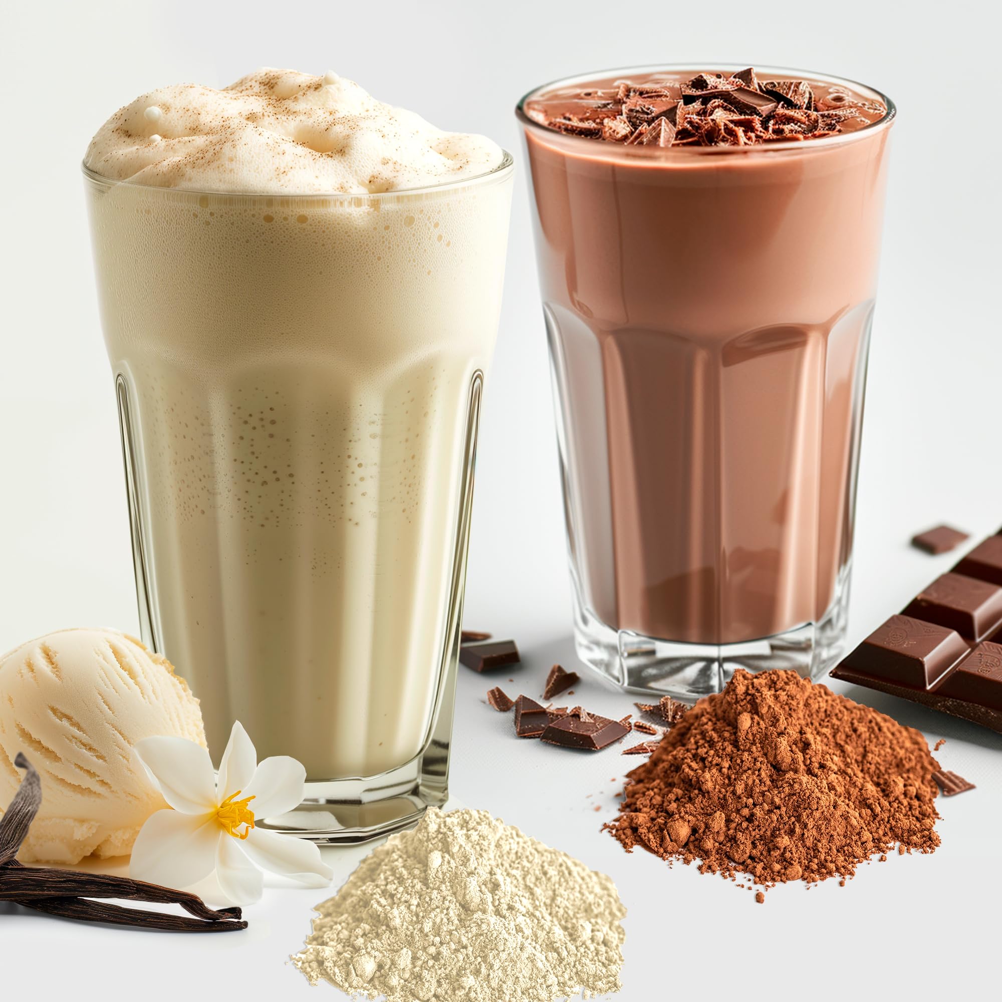 The Fittest Ever etiqueta de ingredientes resaltando proteína, colágeno y componentes de hígado