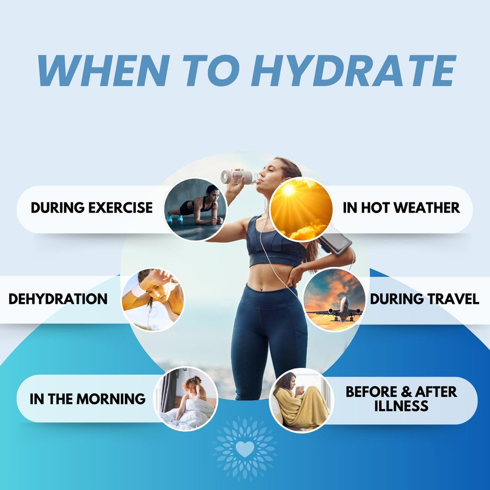 The Good Intentions Club polvo disolviéndose en agua para hidratación rápida