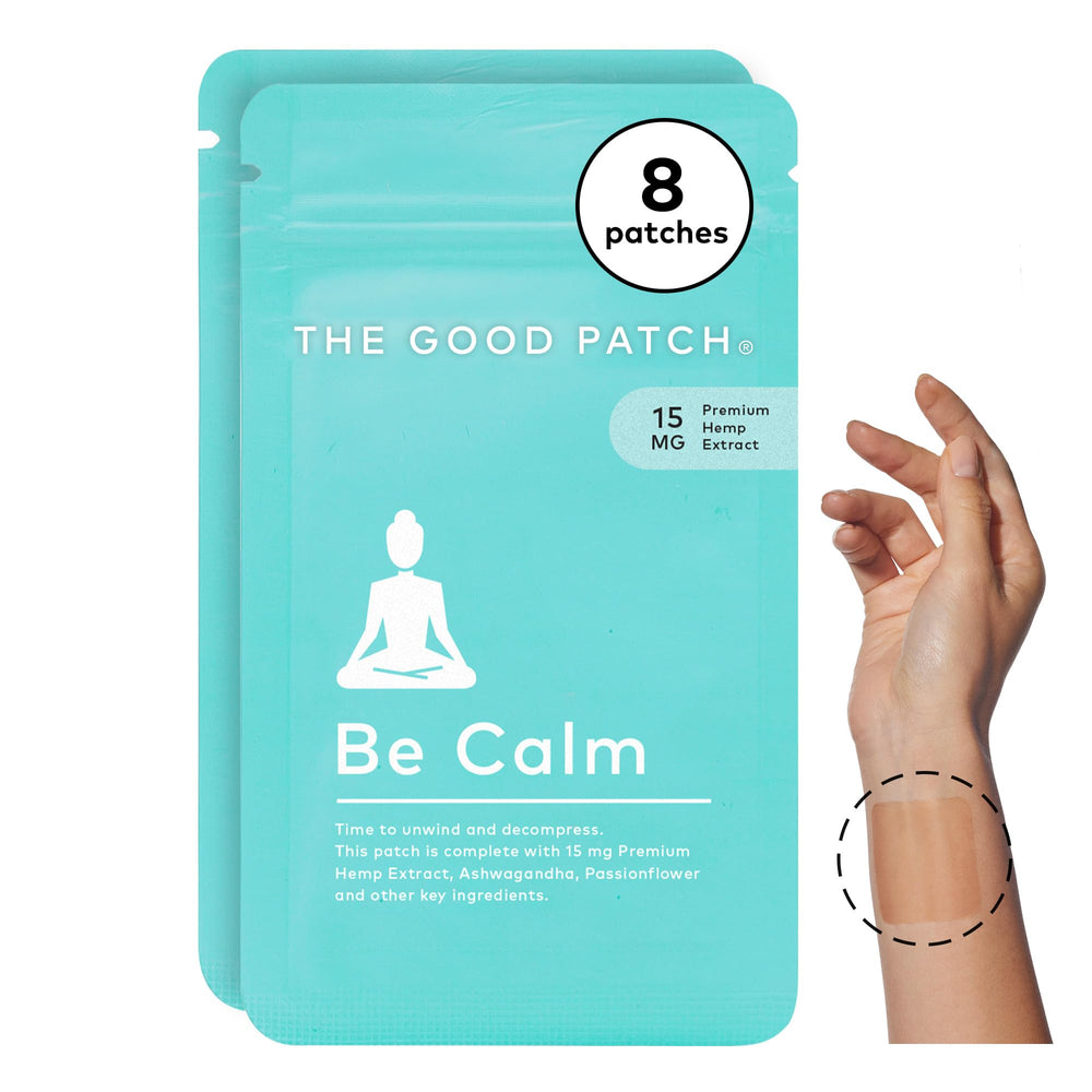 The Good Patch paquete frontal mostrando 8 parches y etiqueta clara