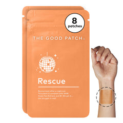 The Good Patch parche frontal mostrando diseño y cantidad, solución práctica y discreta