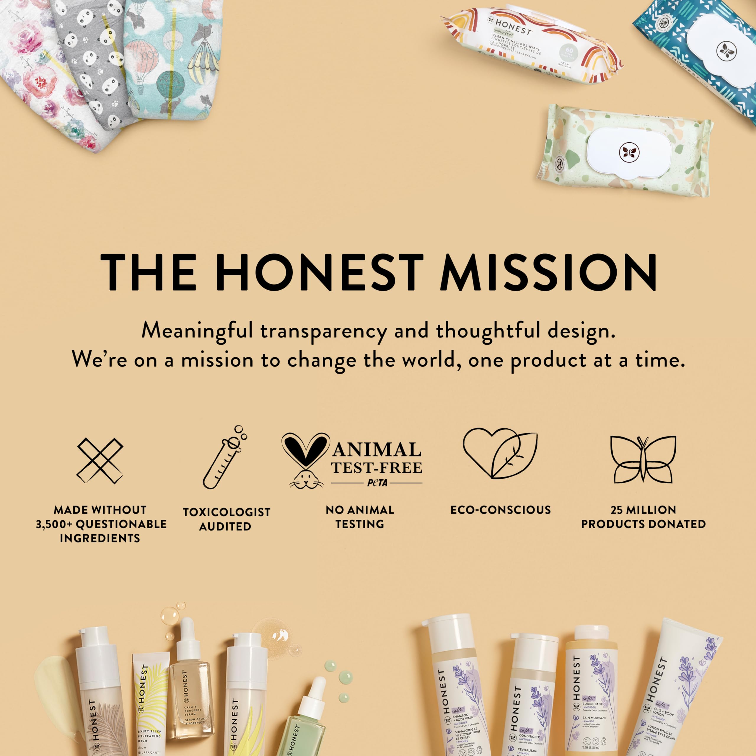 The Honest Company producto en baño familiar creando ambiente relajante