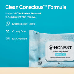The Honest Company toallitas en bolso de viaje ideales para limpieza sobre la marcha