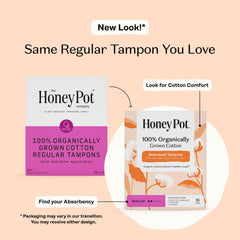 The Honey Pot Company detalle del aplicador bioplástico para inserción cómoda