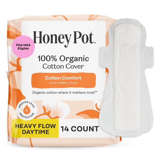 The Honey Pot Company toalla frontal muestra absorción y comodidad