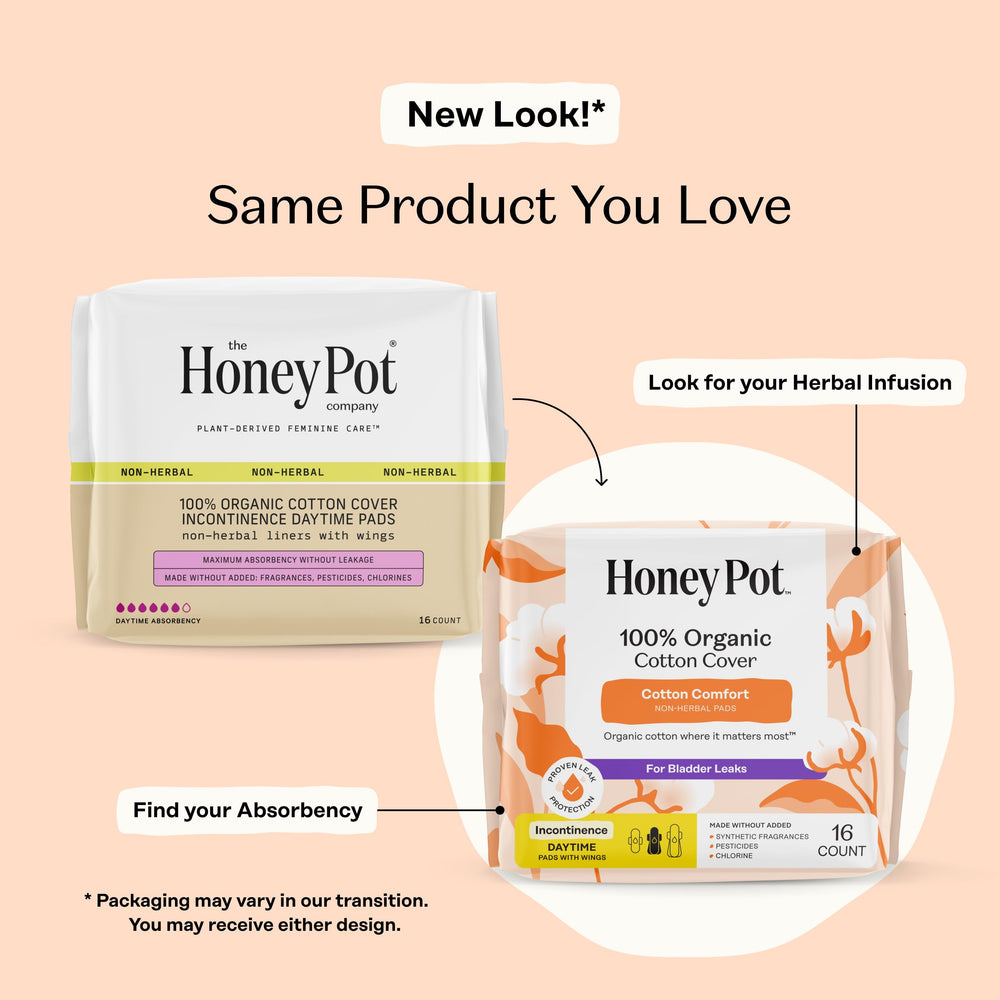 The Honey Pot Company detalle de alas que asegura ajuste estable y discreto