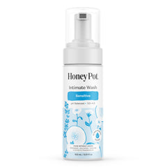 The Honey Pot Company frente del producto mostrando envase y marca, limpieza segura