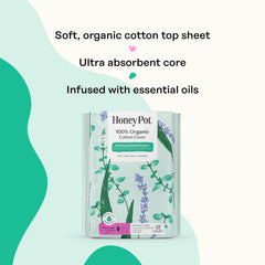 The Honey Pot Company ingredientes menta aloe lavanda, efecto refrescante