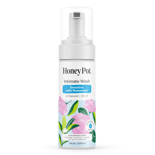 The Honey Pot Company frente del empaque mostrando producto y beneficio suave