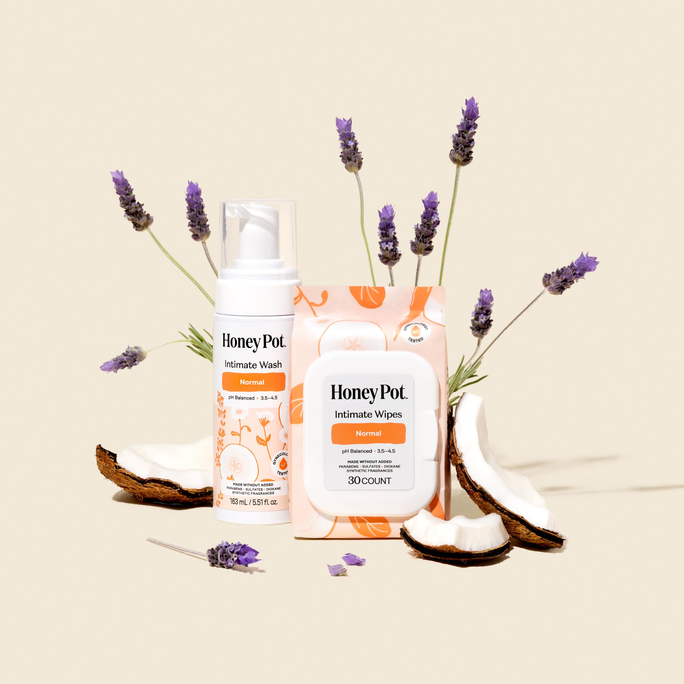 The Honey Pot Company primer plano de lavanda, efecto calmante y aroma sutil