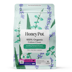 The Honey Pot Company envase frontal fresco y claro, muestra beneficios naturales