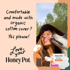 The Honey Pot Company, etiqueta con certificación OCS y beneficios claros