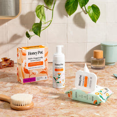 The Honey Pot Company producto en baño lifestyle que inspira confianza