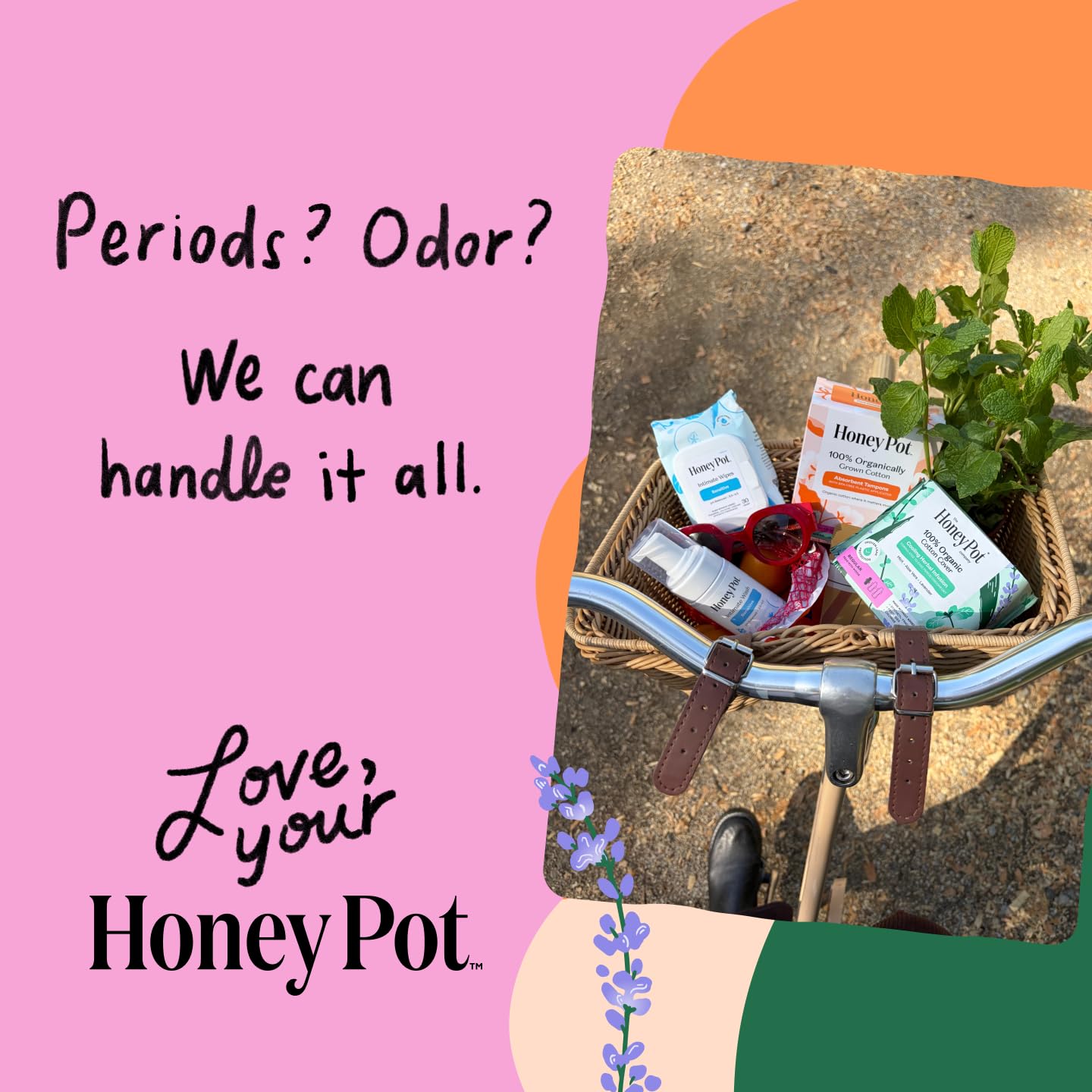 The Honey Pot Company pack de tres frascos para abastecimiento prolongado