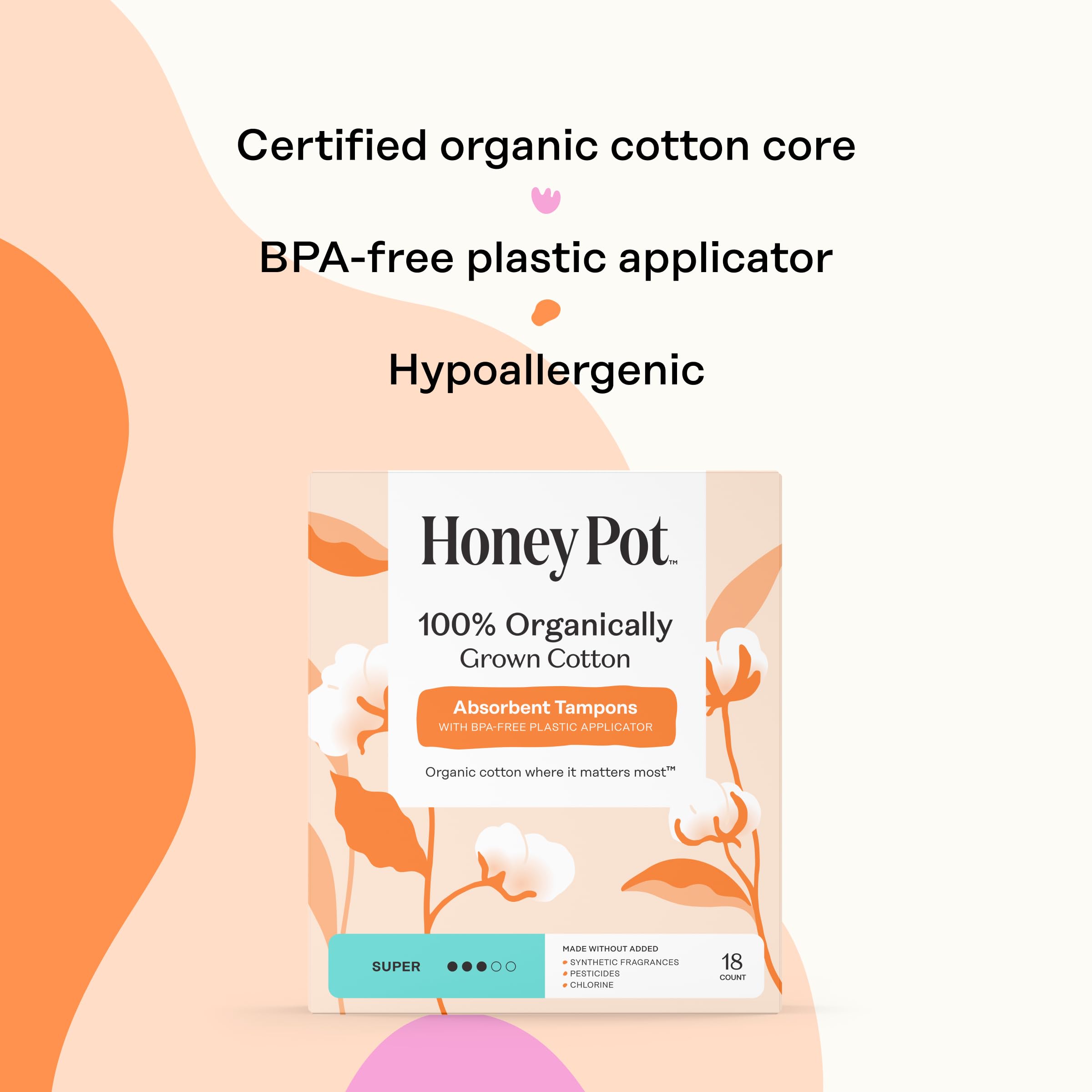 The Honey Pot Company comparación de tamaño, elección informada