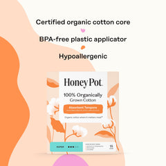 The Honey Pot Company comparación de tamaño, elección informada