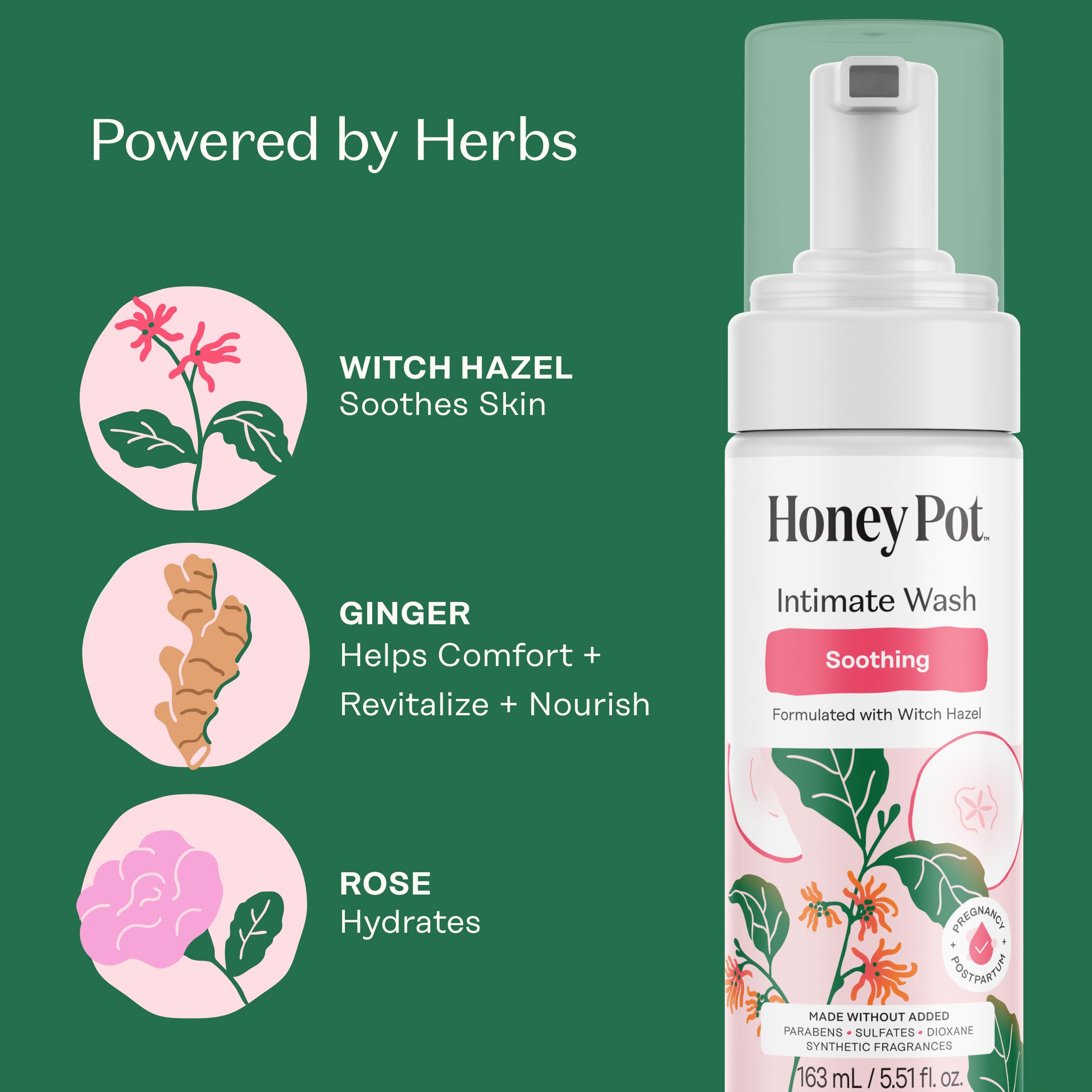 The Honey Pot Company gel textura transparente que demuestra suavidad