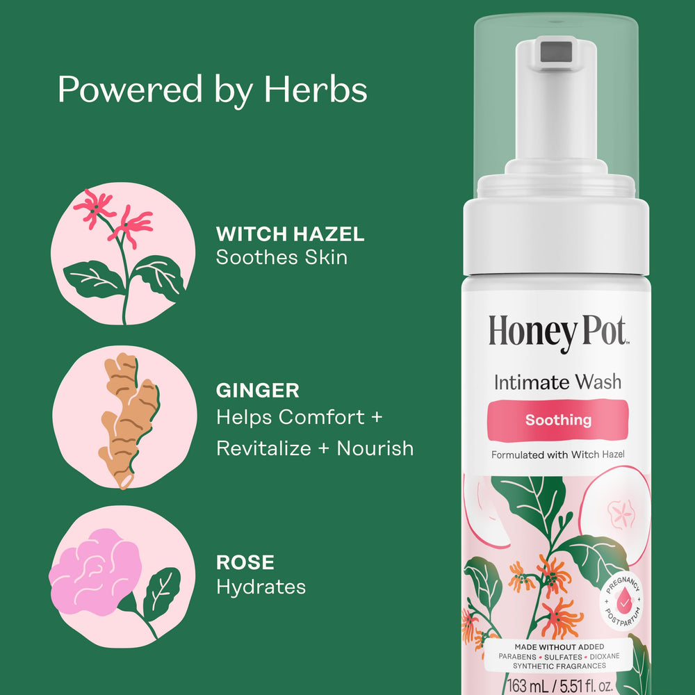 The Honey Pot Company gel textura transparente que demuestra suavidad