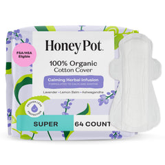 The Honey Pot Company toalla Calming Super frontal, protección suave