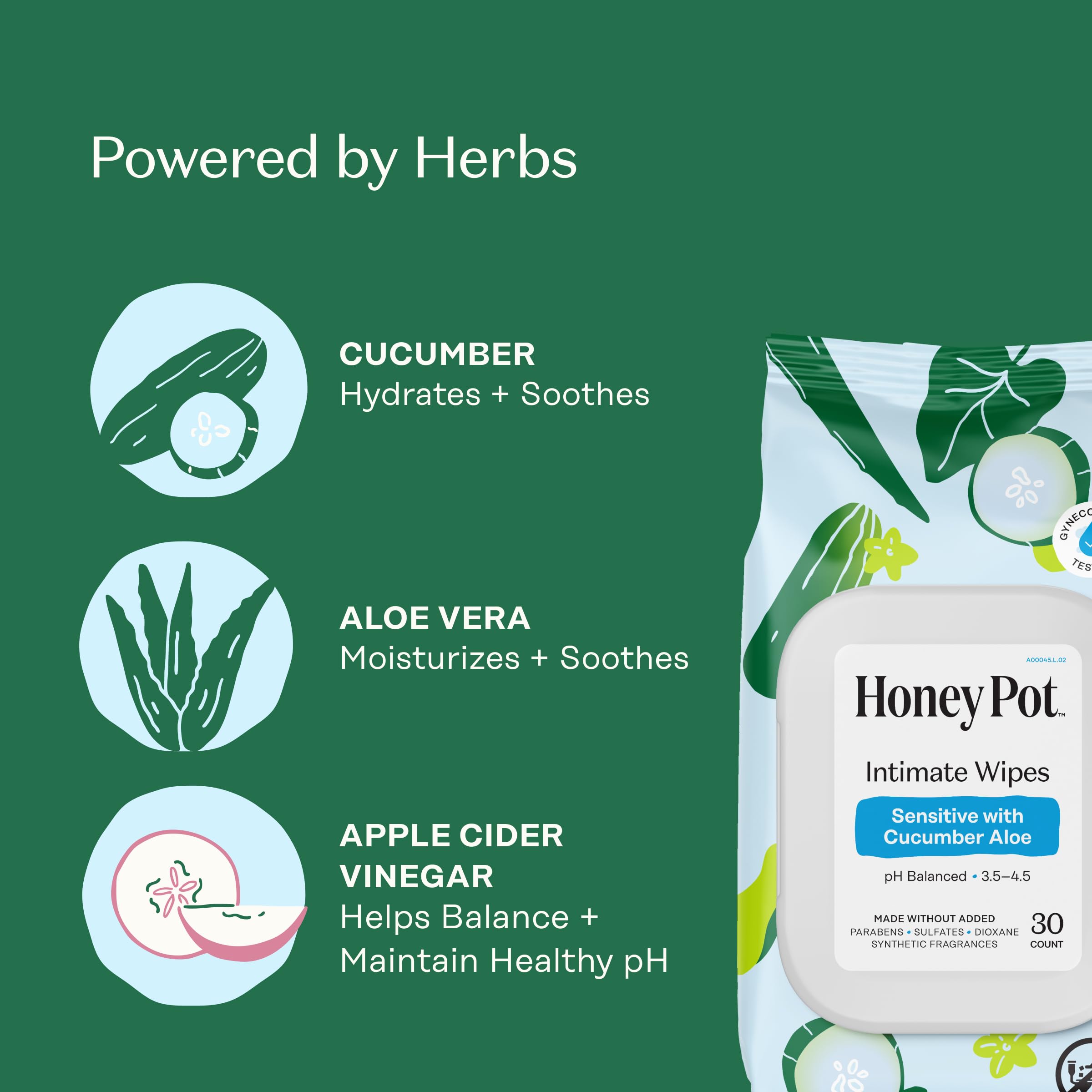 The Honey Pot Company empaque resellable que mantiene frescura