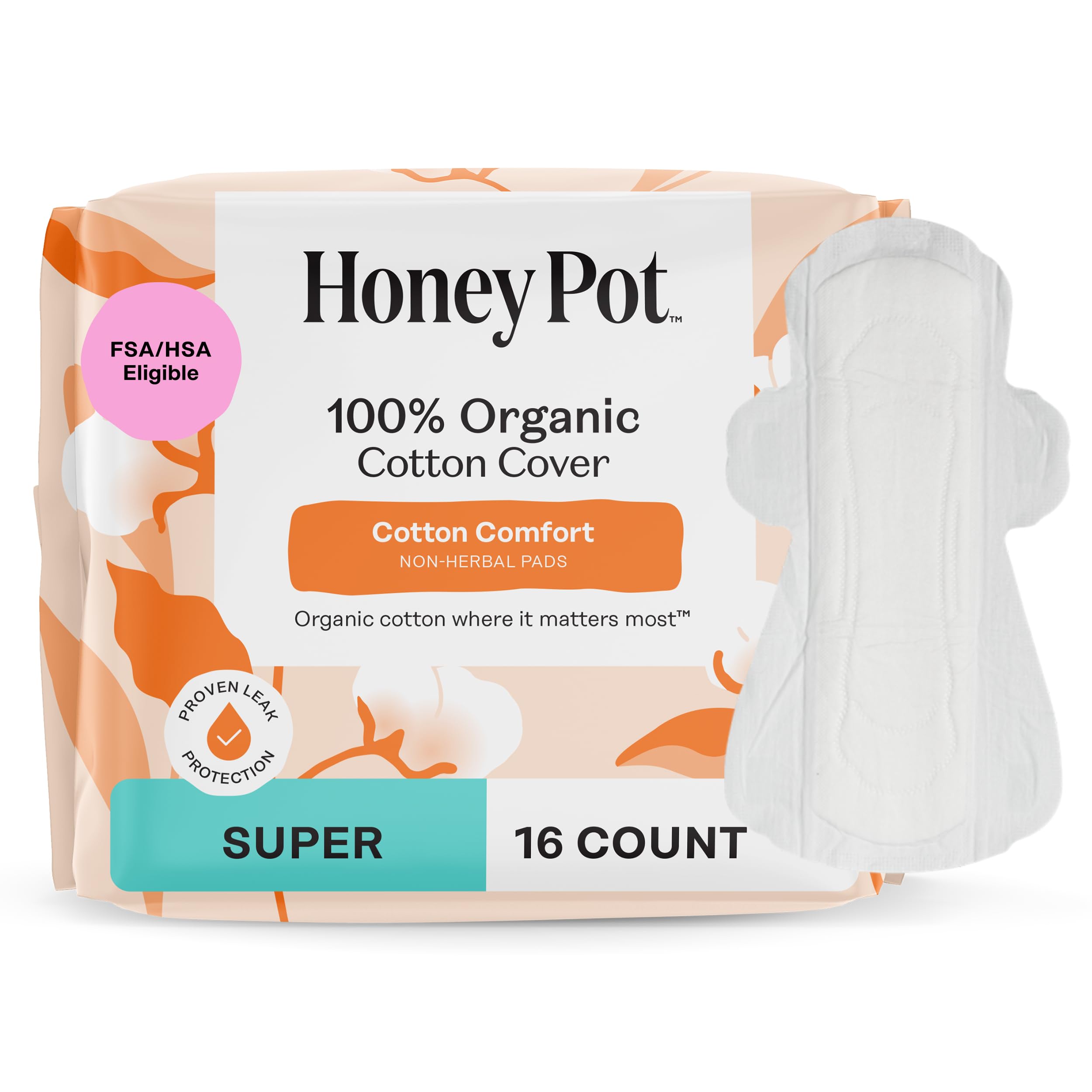 The Honey Pot empaque frontal mostrando protección y diseño cómodo