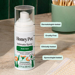 The Honey Pot Company aplicación en mano demostrando control y precisión