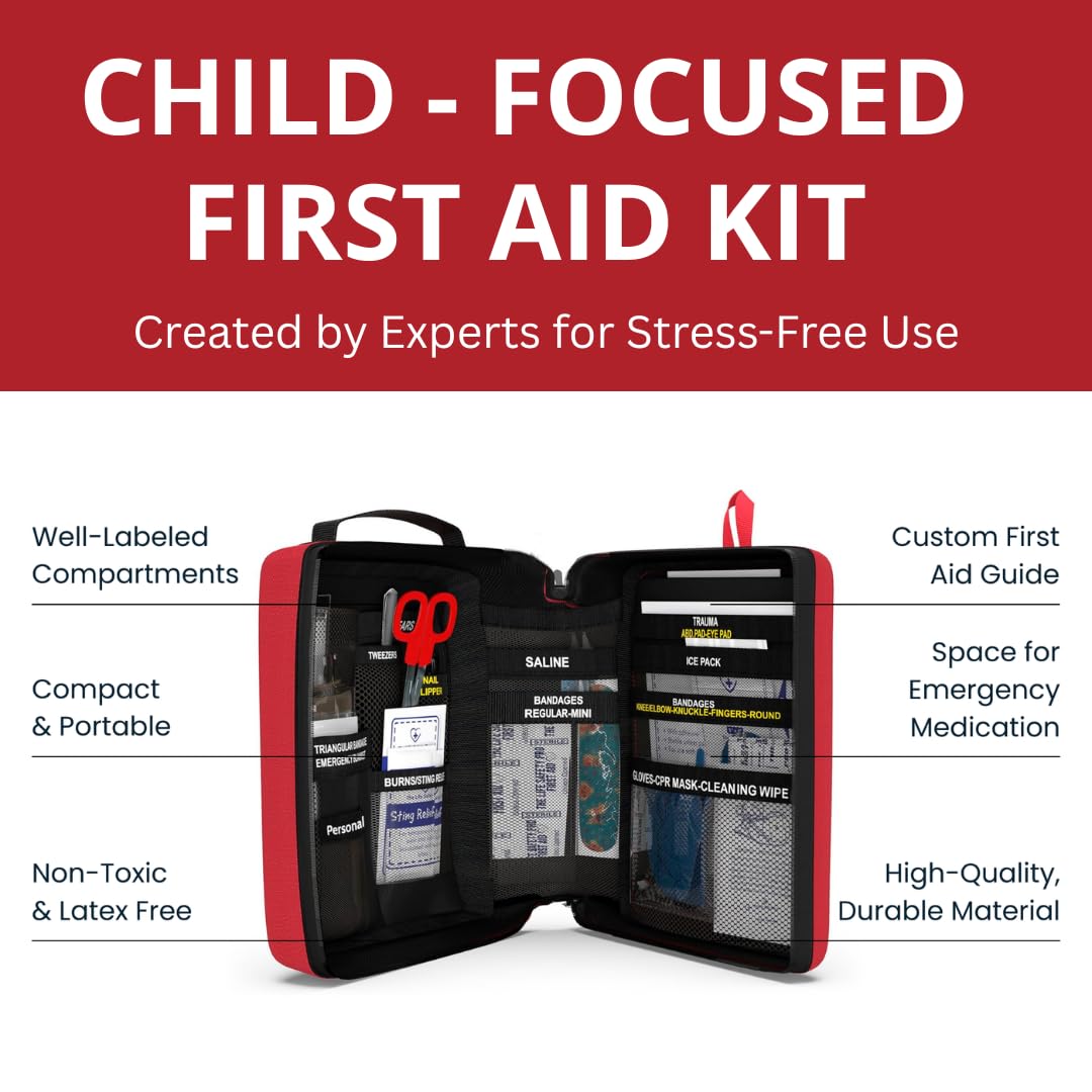 The Life Safety Pro etiquetas y cremalleras visibles que facilitan encontrar suministros
