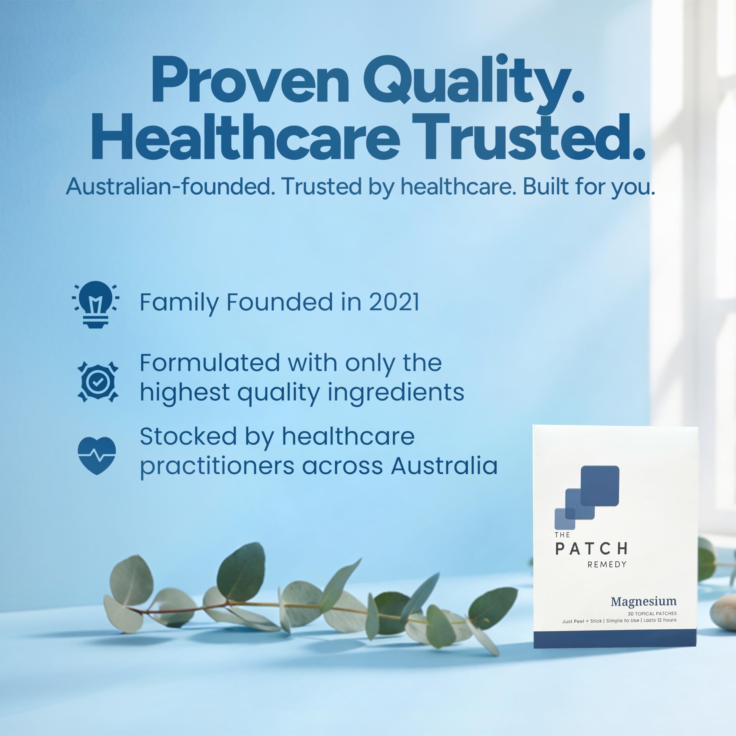 The Patch Remedy parche en contexto de estilo de vida, promoviendo uso discreto y móvil