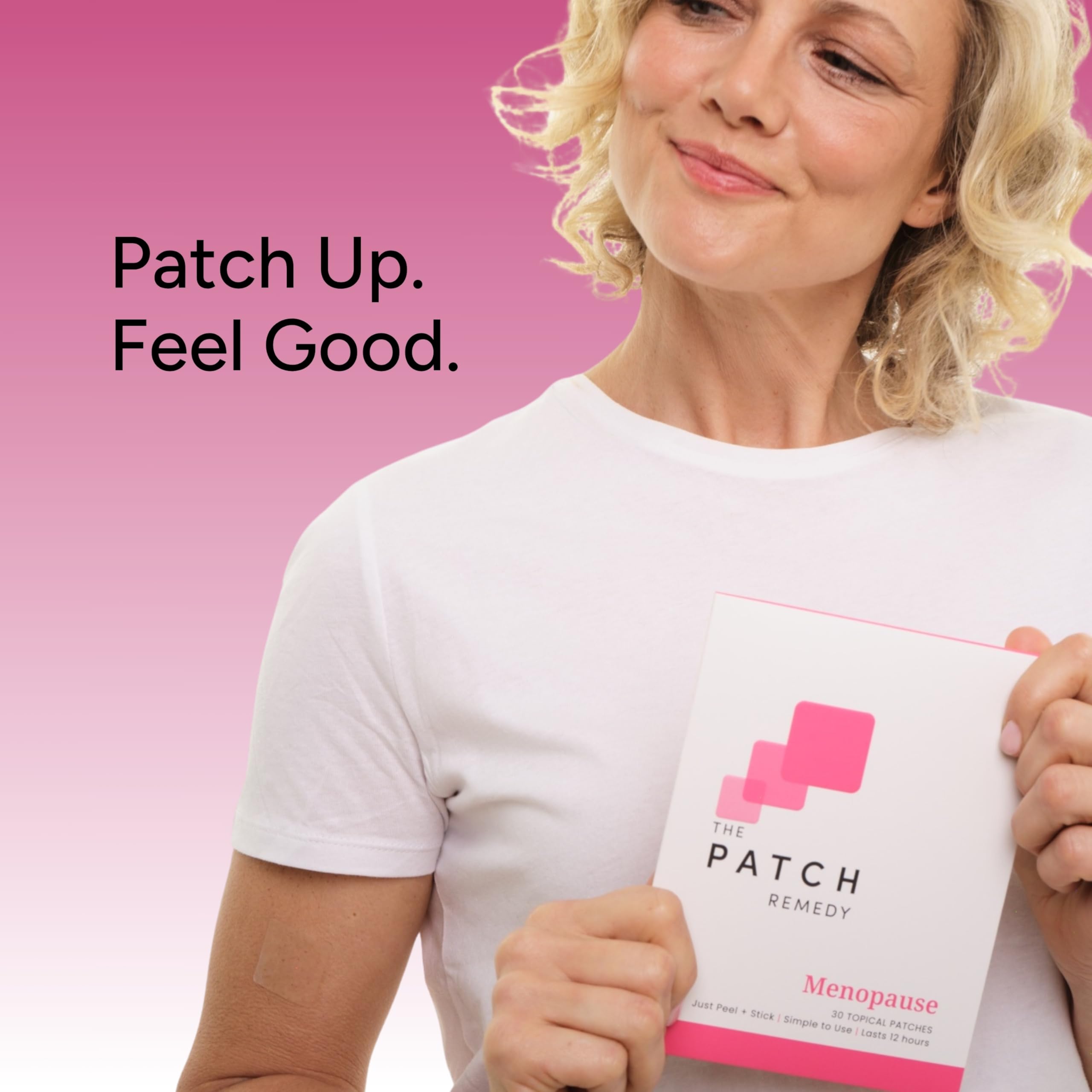 The Patch Remedy parches en su envasado individual para transporte sin derrames