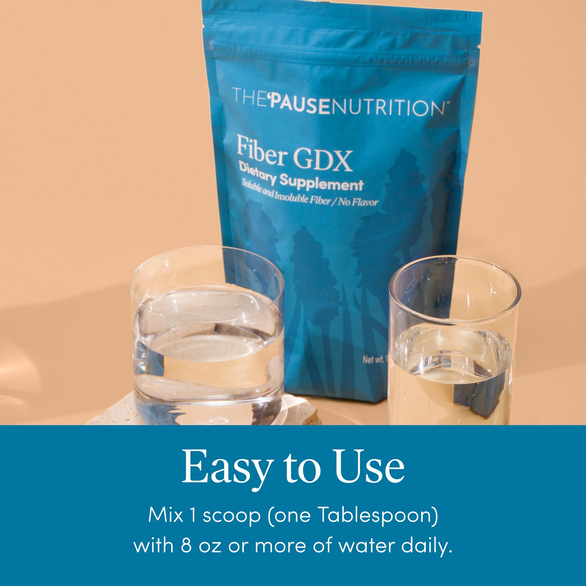 The 'Pause Life etiqueta nutricional clara para información detallada