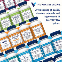The Vitamin Shoppe estilo de vida salud mostrando uso diario sencillo
