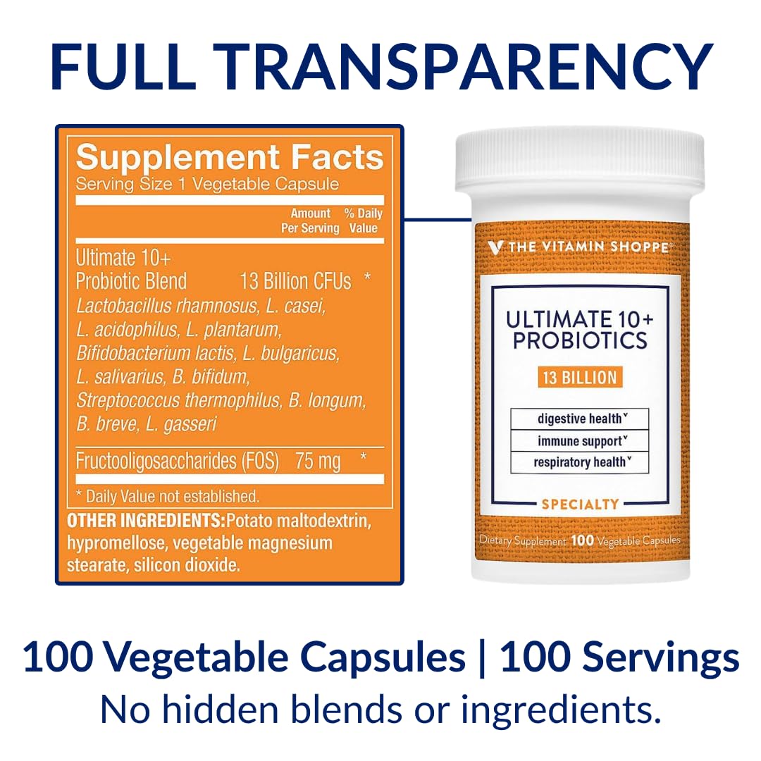 The Vitamin Shoppe sello sin gluten ni lácteos destacando compatibilidad