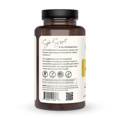 The Wellness Company cápsulas en mano enfatizando dosis diaria