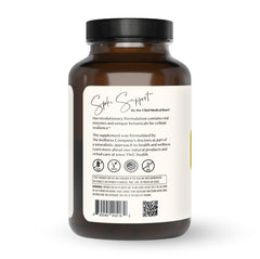 The Wellness Company Spike Support cápsulas acercamiento que muestra textura y tamaño