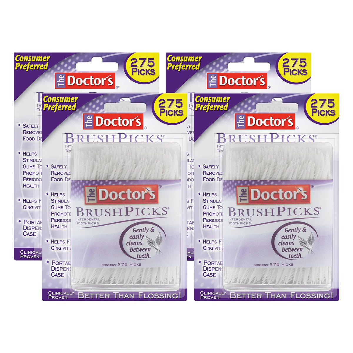 The Doctor's dispensador frontal mostrando portabilidad y almacenamiento seguro