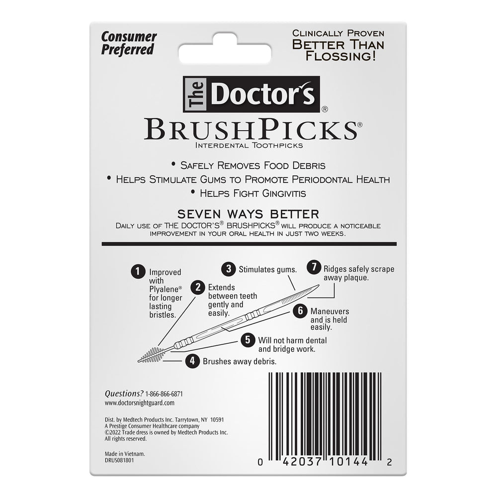 The Doctor's presentación del pack de 4 estuches con 1.100 unidades