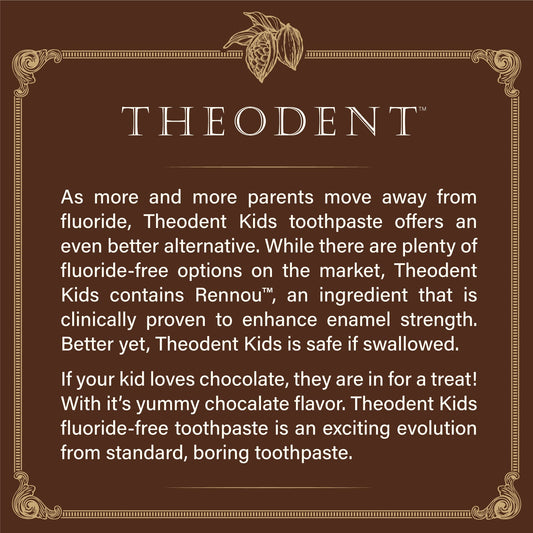 Detalle de la textura cremosa de Theodent Kids, cómoda y suave al cepillar