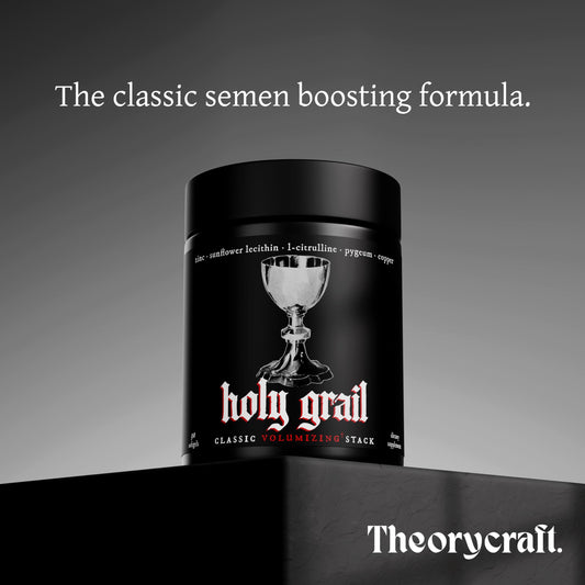 Theorycraft Holy Grail capsula softgel en detalle para mejor absorción