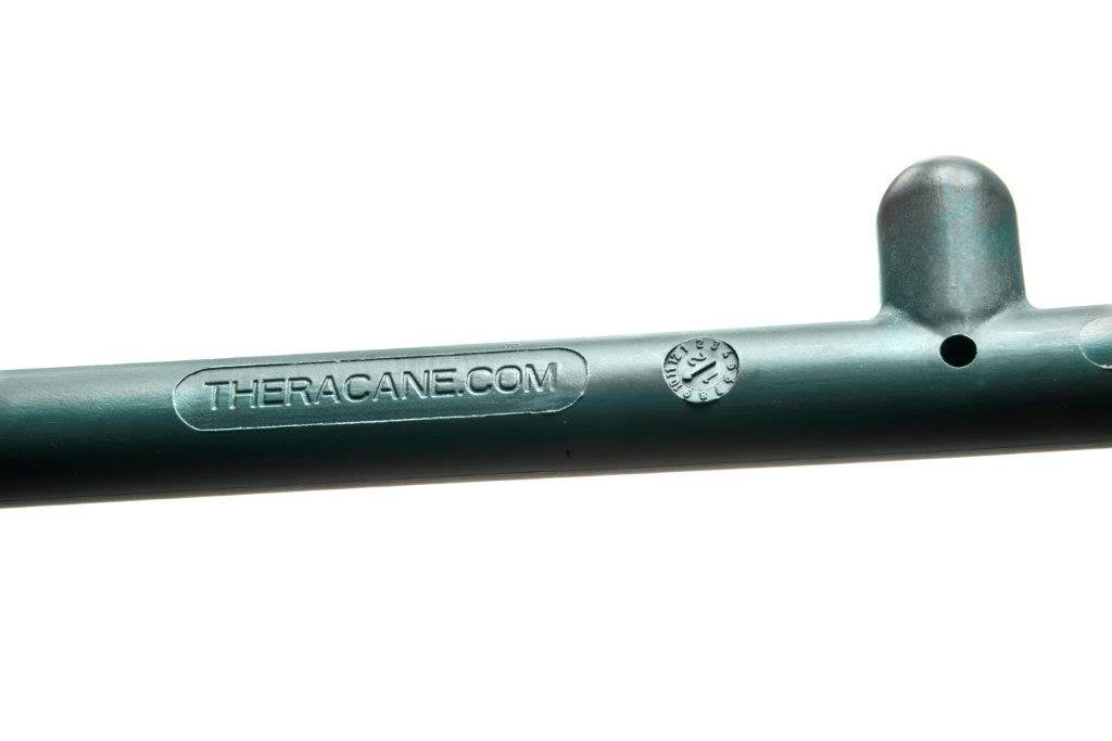 Thera Cane detalle de textura y material rígido que garantiza control y durabilidad