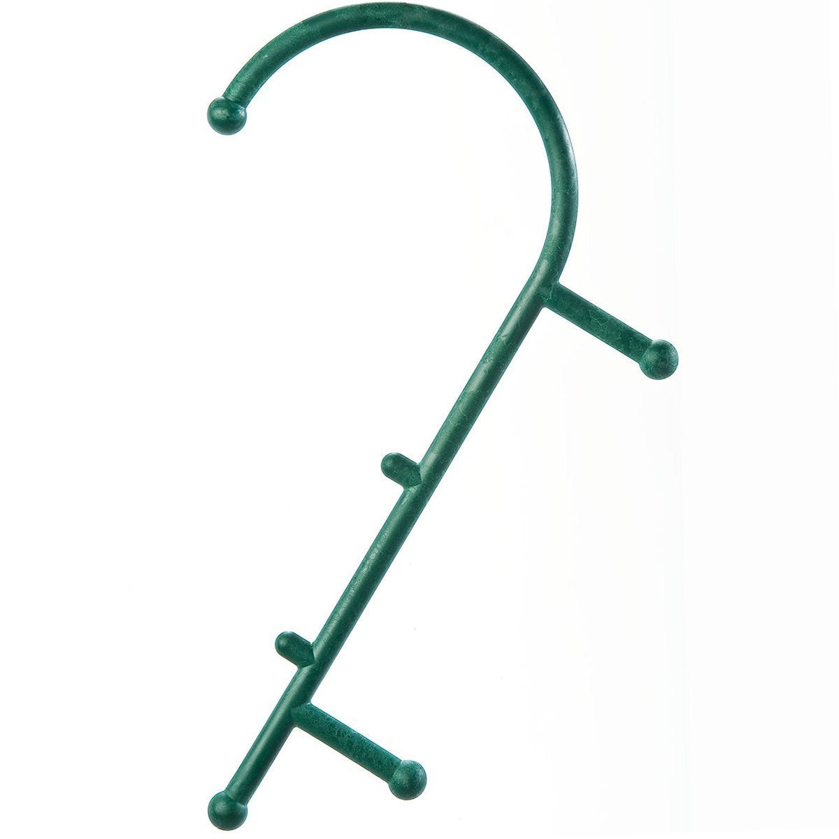 Thera Cane vista frontal mostrando forma de caña y agarres ergonómicos para presión dirigida