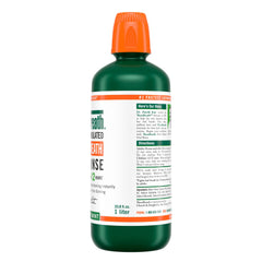 TheraBreath etiqueta con ingredientes y beneficios claros para confianza