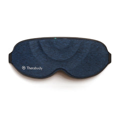 TheraGun antifaz frontal mostrando el diseño ergonómico y confort